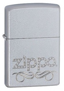 Zippo lighter: Scroll