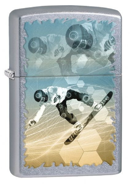 Zippo lighter: Snowboard